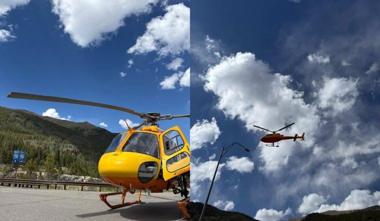 I-70 Mountain Drama as Flight for Life Plucks Patient From Bakerville Exit
