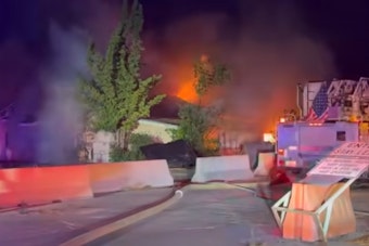 Inferno Rips Through Empty Whipple Road Eyesore In Union City