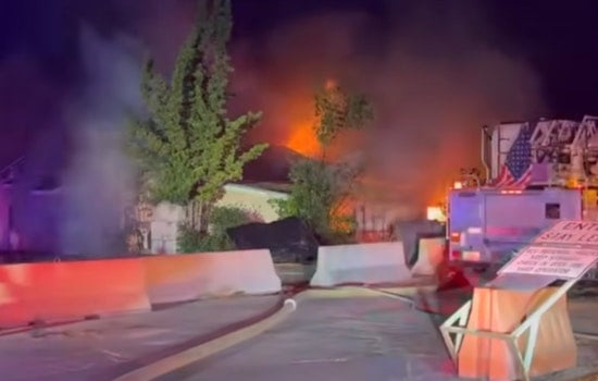 Inferno Rips Through Empty Whipple Road Eyesore In Union City