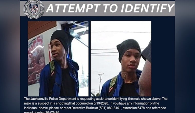 Jacksonville Cops Ask Locals To Name Mystery Shooting Suspect