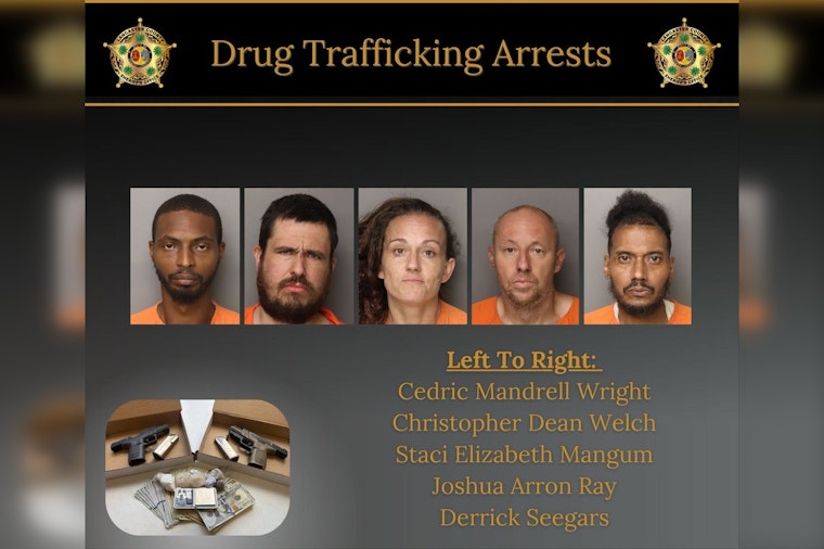 Kershaw Drug Den Busted As Five Nabbed In Meth And Fentanyl Raid
