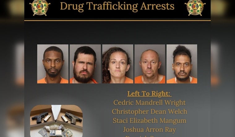 Kershaw Drug Den Busted As Five Nabbed In Meth And Fentanyl Raid