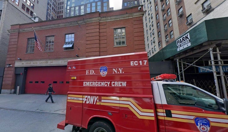 Knicks Champ Karl-Anthony Towns Crashes Midtown Firehouse With Surprise Swag Drop