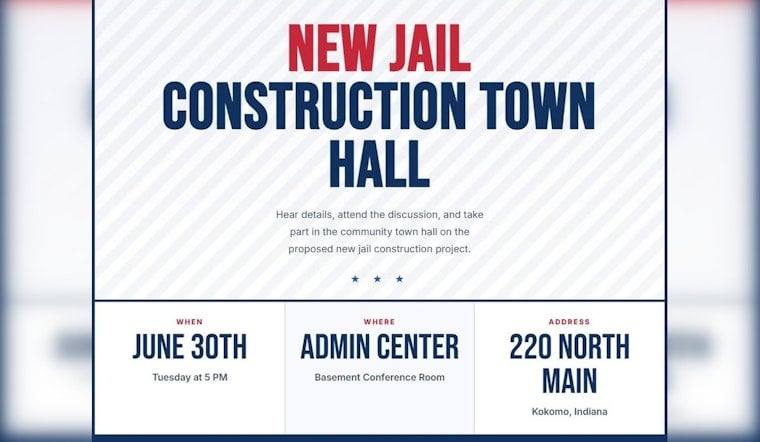 Kokomo Packs New Jail Talk Into Basement Town Hall