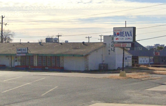 Koreana Holds Court As Harry Wurzbach Strip Center Gets Big Glow-Up