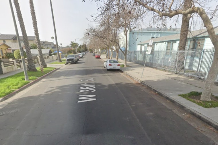 LAFD Responds To Exposition Park Structure Fire