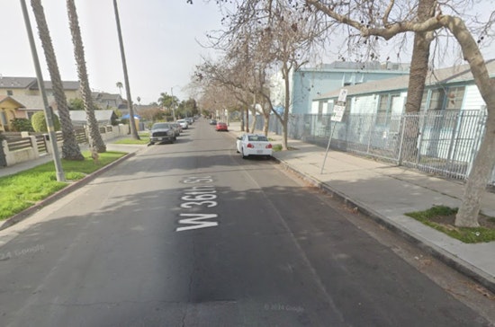 LAFD Responds To Exposition Park Structure Fire