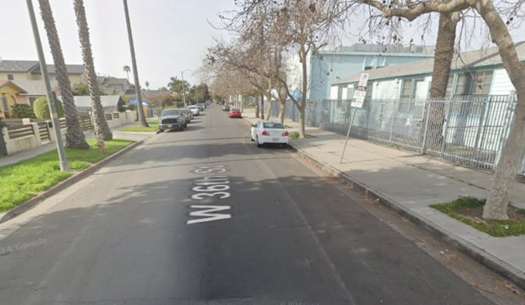 LAFD Responds To Exposition Park Structure Fire