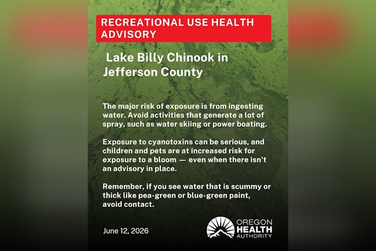 Lake Billy Chinook Turns Toxic as Oregon Sounds Summer Health Alarm