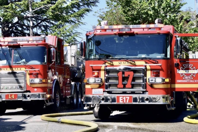 Lake City Apartment Blaze Brings Heavy Seattle Fire Response