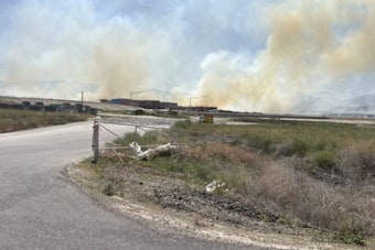 Lake Mountain Grass Fire Sends Saratoga Springs Neighbors Fleeing Near Temple