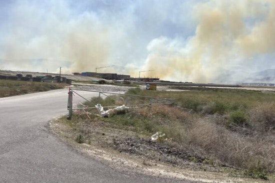 Lake Mountain Grass Fire Sends Saratoga Springs Neighbors Fleeing Near Temple