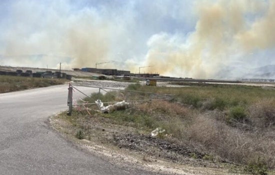 Lake Mountain Grass Fire Sends Saratoga Springs Neighbors Fleeing Near Temple