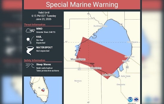 Lake Okeechobee Boaters Scramble For Shore As Sudden Storm Triggers Marine Warning