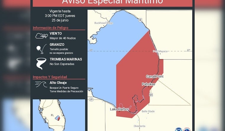 Lake Okeechobee Boaters Sent Scrambling as Storm Triggers Urgent Spanish Alert