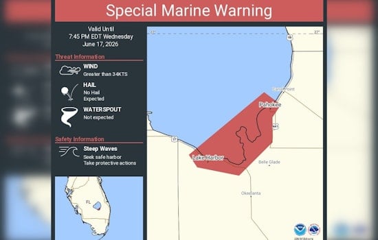 Lake Okeechobee Turns Treacherous As Sudden Storms Trigger Special Marine Warning