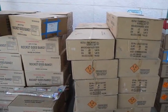 Las Vegas Cops Bust Massive Pro Fireworks Cache, Snag 498 Boxes Before July 4