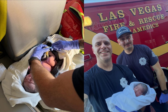 Las Vegas Flood Tunnel Becomes Surprise Delivery Room For Firefighters