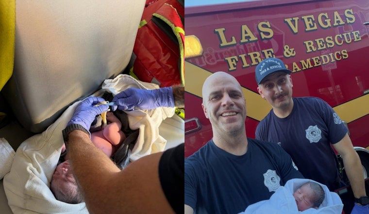 Las Vegas Flood Tunnel Becomes Surprise Delivery Room For Firefighters