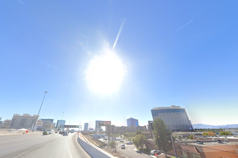 Las Vegas Sizzles At 107 As Red Flag Winds Whip In