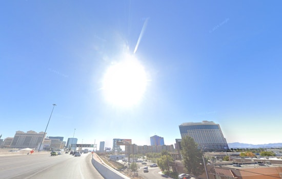 Las Vegas Sizzles At 107 As Red Flag Winds Whip In