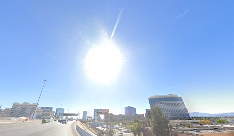 Las Vegas Sizzles At 107 As Red Flag Winds Whip In