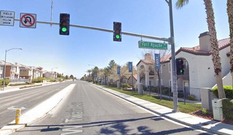 Las Vegas Speed Demon Tears Down Hayes Elementary Block At 120 MPH