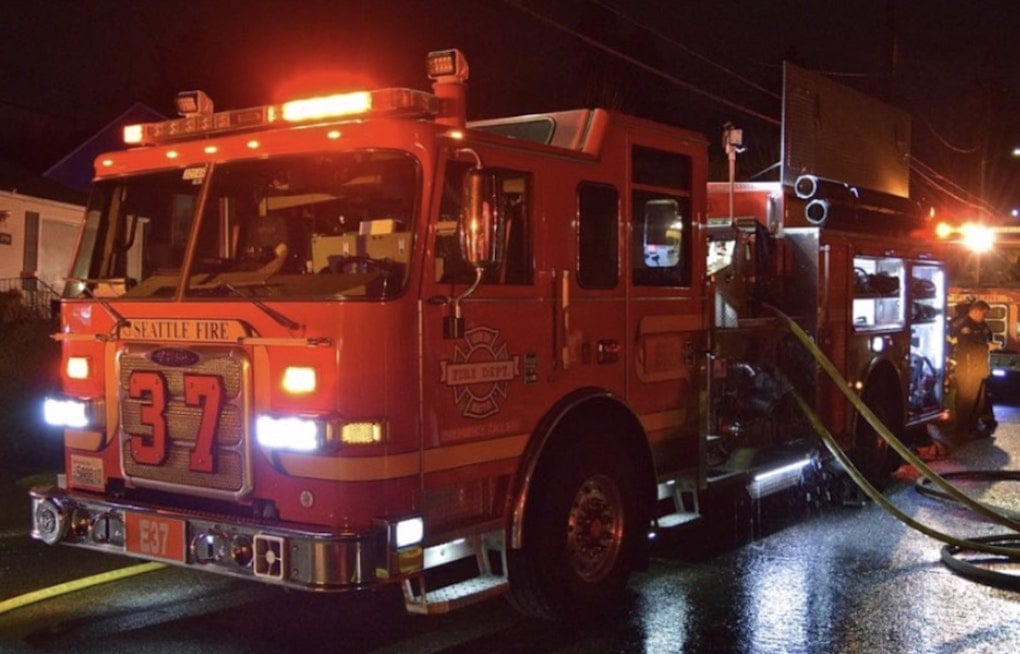 Late-Night Ballard Blaze Draws Firefighters Inside And Out
