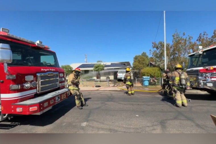 Late-Night Blaze Drives 11 From Two West Phoenix Homes