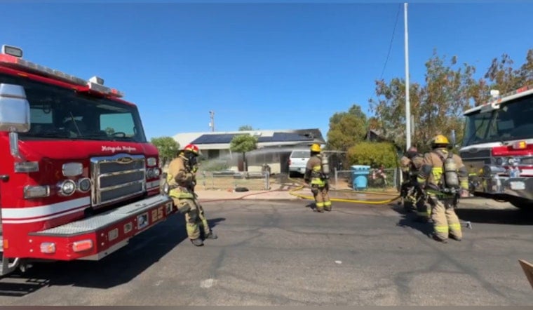 Late-Night Blaze Drives 11 From Two West Phoenix Homes