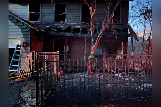 Late-Night Fire Engulfs Everett Home On Elm Street
