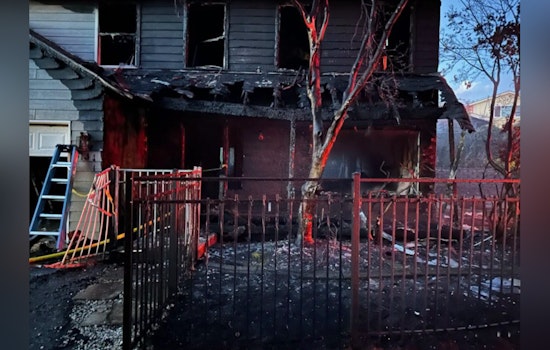 Late-Night Fire Engulfs Everett Home On Elm Street