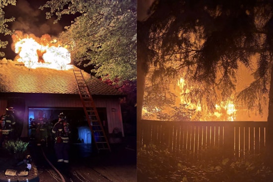 Late-Night Inferno Rips Bellevue Condo, Sends Firefighters Scrambling After Roof Collapse