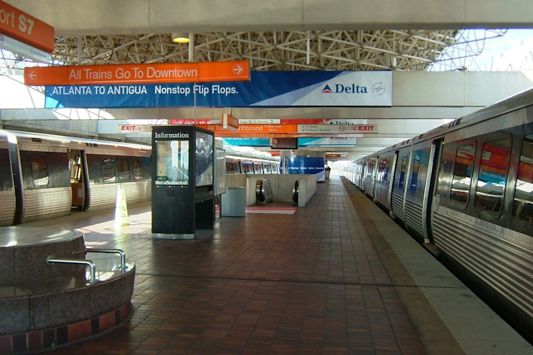 Late-Night Plunge At MARTA Airport Station Stuns Travelers