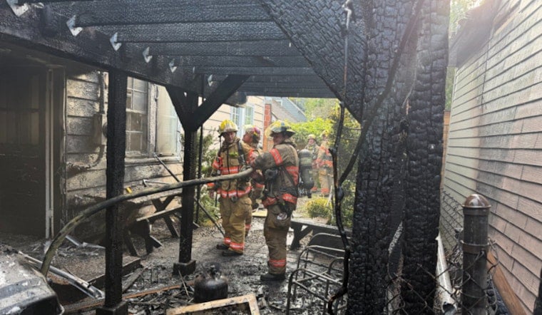 Late-Night Portland House Inferno Sends Fire Crews Charging Inside