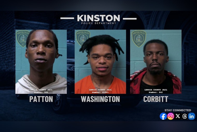 Late-Night Shooting Shakes South Kinston As Police Arrest Three Suspects