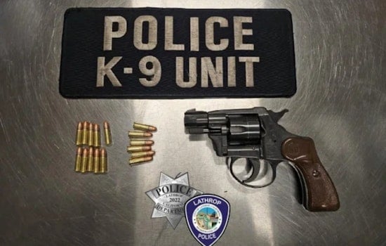 Lathrop Cops Collar Trio After Business Assault, Find Loaded Revolver in Car
