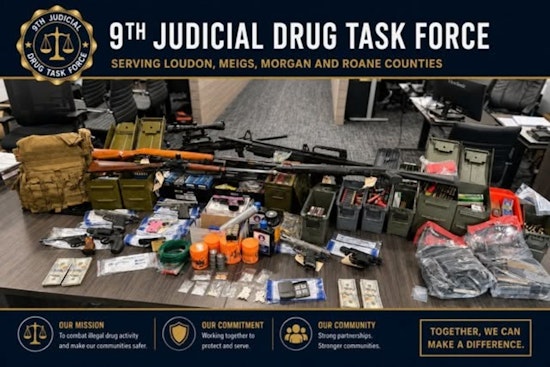 Lenoir City Raid Uncovers 14-Gun Stash, Meth and Body Armor