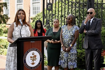 Letitia James Torches Supreme Court TPS Ruling At Queens Borough Hall Rally