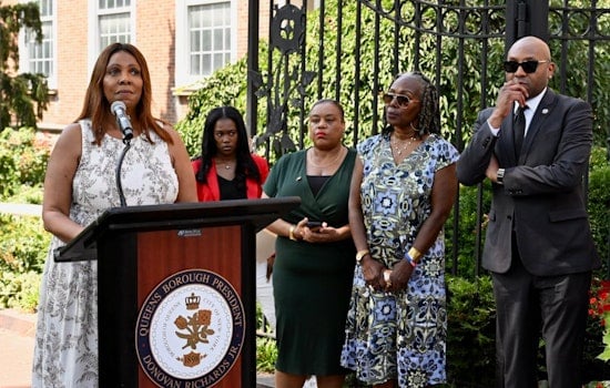 Letitia James Torches Supreme Court TPS Ruling At Queens Borough Hall Rally