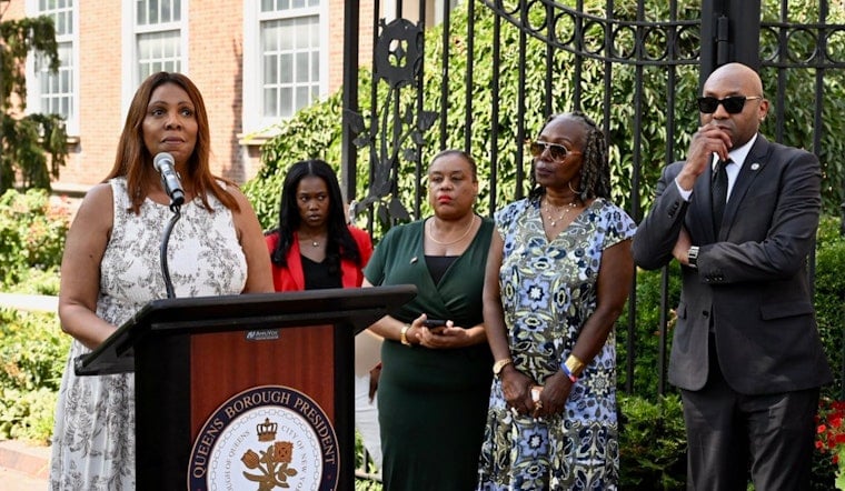 Letitia James Torches Supreme Court TPS Ruling At Queens Borough Hall Rally