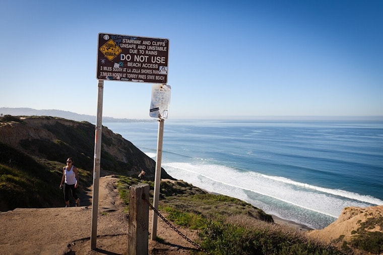 Lifeguards Sound Alarm On Treacherous Fake Trails Above Black's Beach