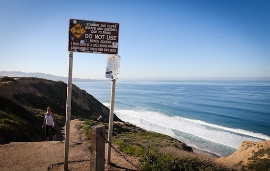 Lifeguards Sound Alarm On Treacherous Fake Trails Above Black's Beach