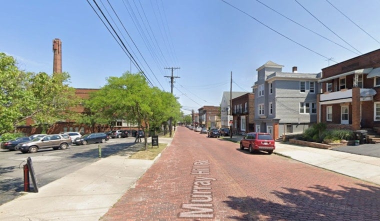 Little Italy Gusher Turns Mayfield Road Into Sudden River