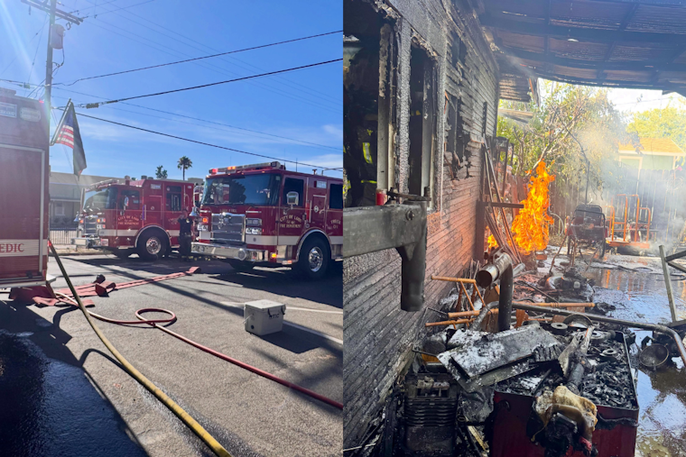 Lodi Block Reeling as Fast-Moving Fire Guts Two Homes, Displaces 7