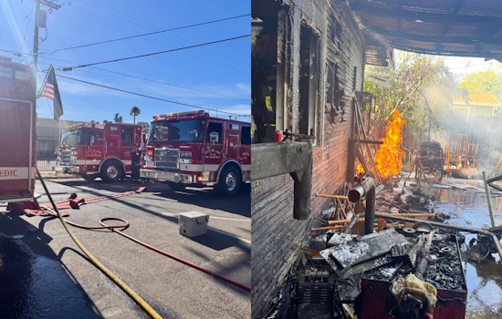Lodi Block Reeling as Fast-Moving Fire Guts Two Homes, Displaces 7