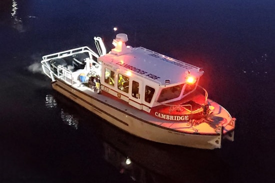 Longfellow Bridge Drama As Cambridge Marine Crews Haul Person From Charles