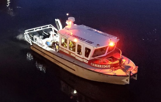 Longfellow Bridge Drama As Cambridge Marine Crews Haul Person From Charles