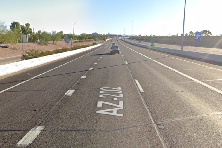 Loop 202 Fugitive Busted After Wrong-Way Wreck Near 24th Street