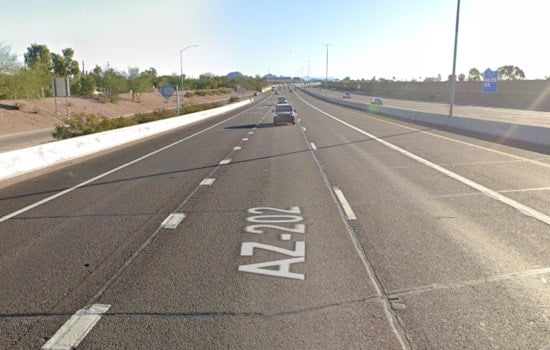 Loop 202 Fugitive Busted After Wrong-Way Wreck Near 24th Street